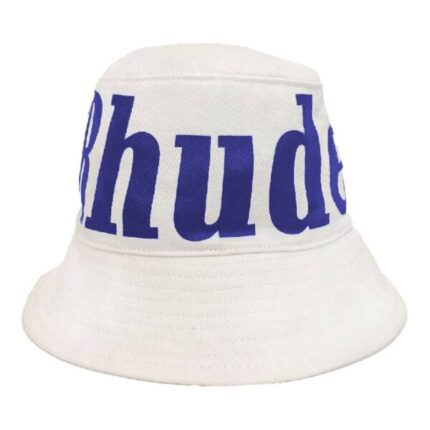 Rhude Bucket Hat White